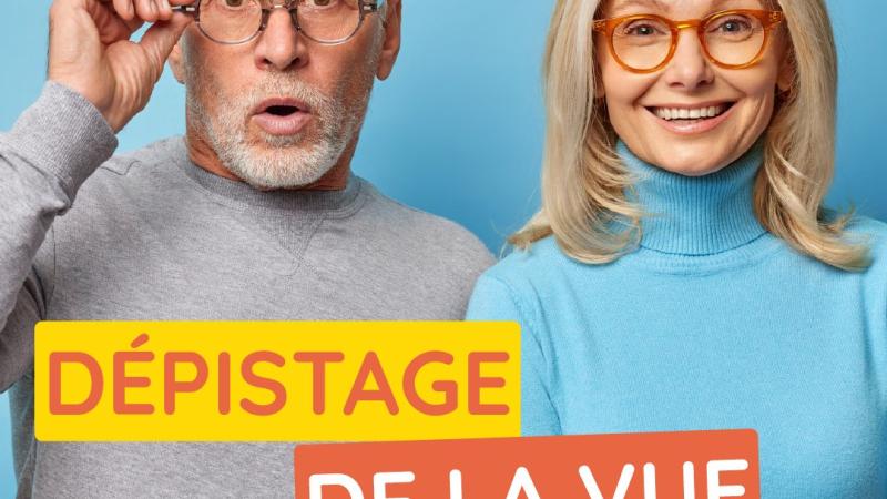 Atelier séniors - Dépistage de la vue