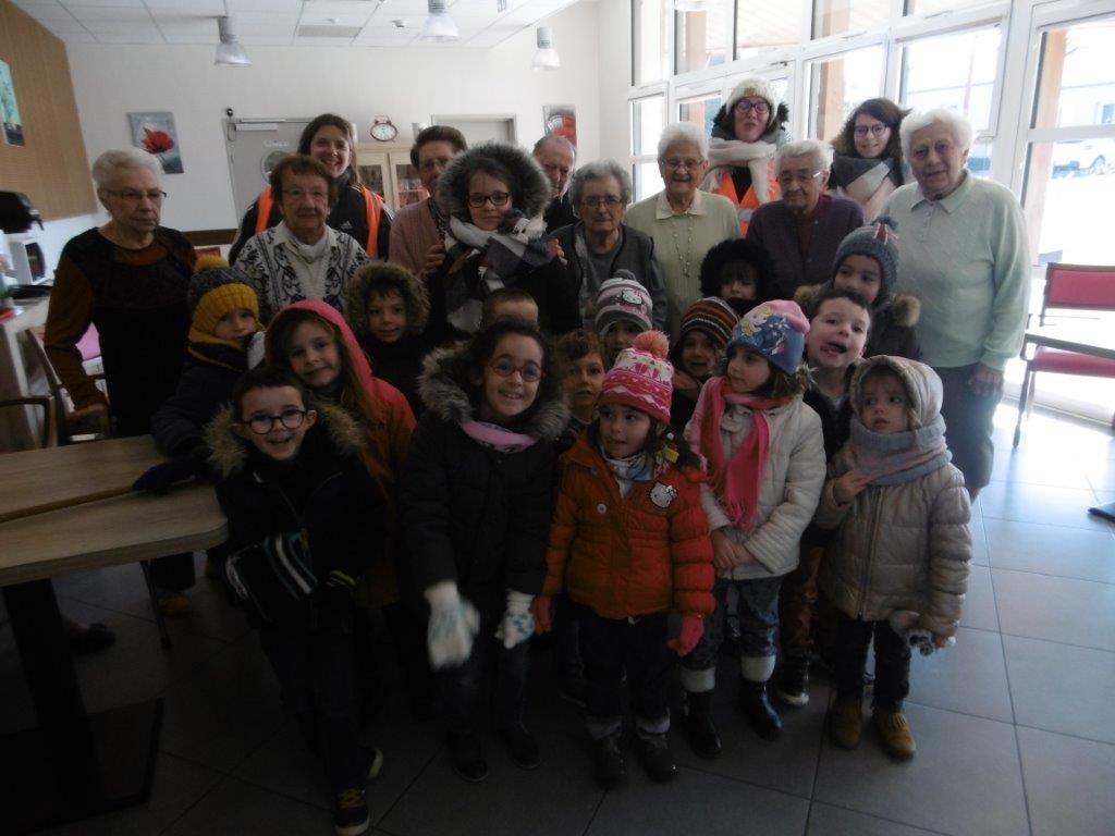 Les enfants du centre de loisirs