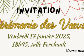 Vœux du Maire